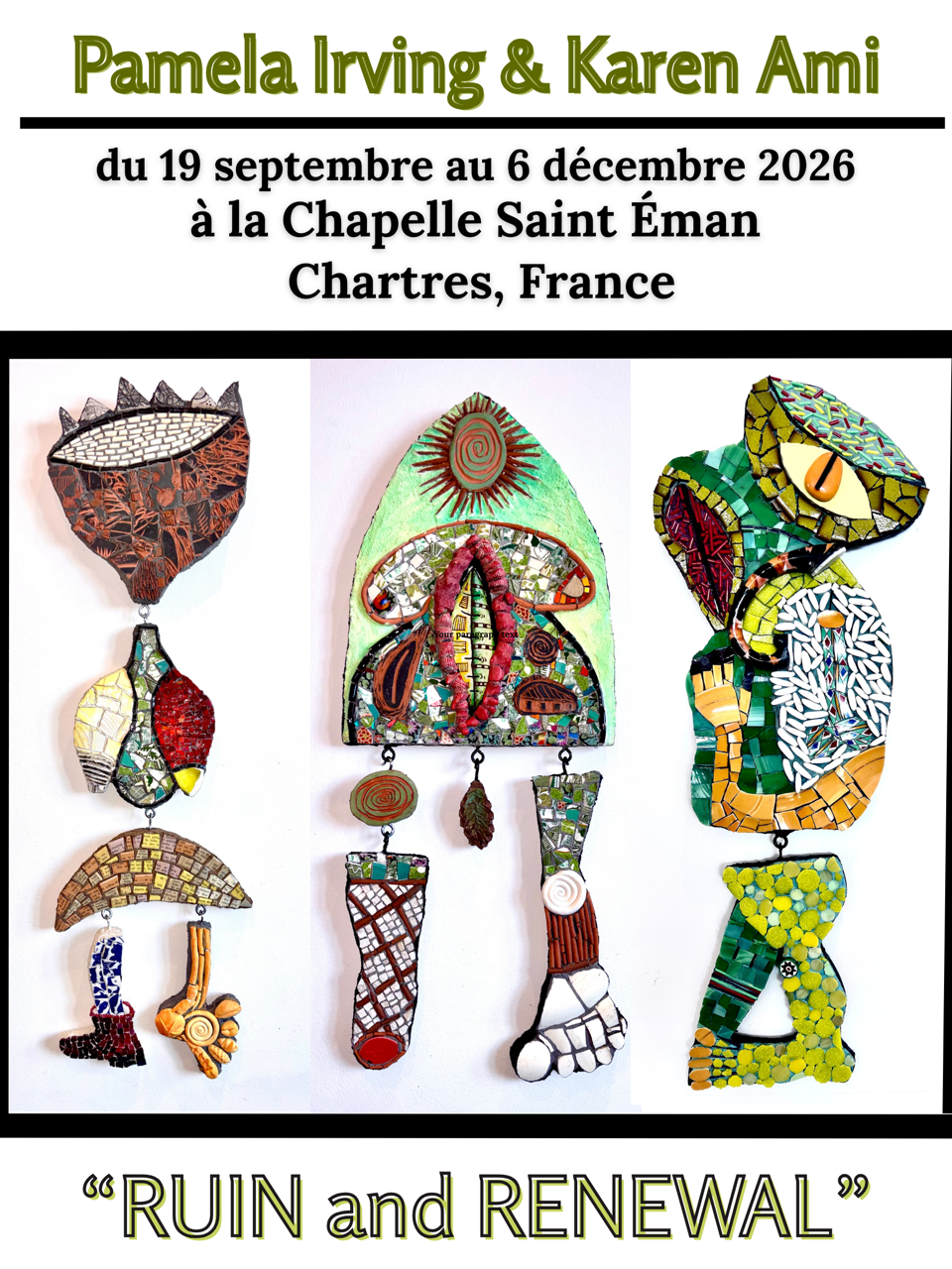 Exposition Pamela IRVING & Karen AMI