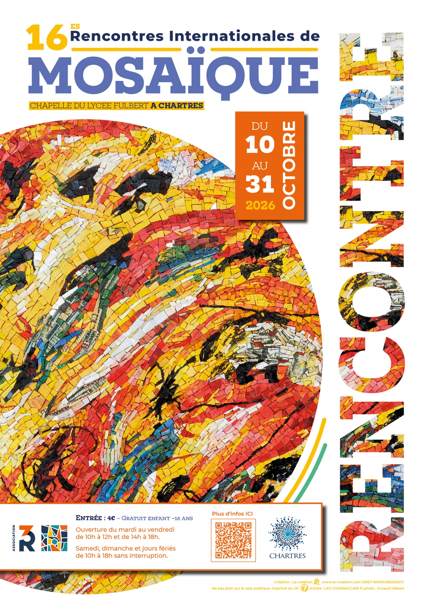 Rencontres Internationales de Mosaïque 2026
